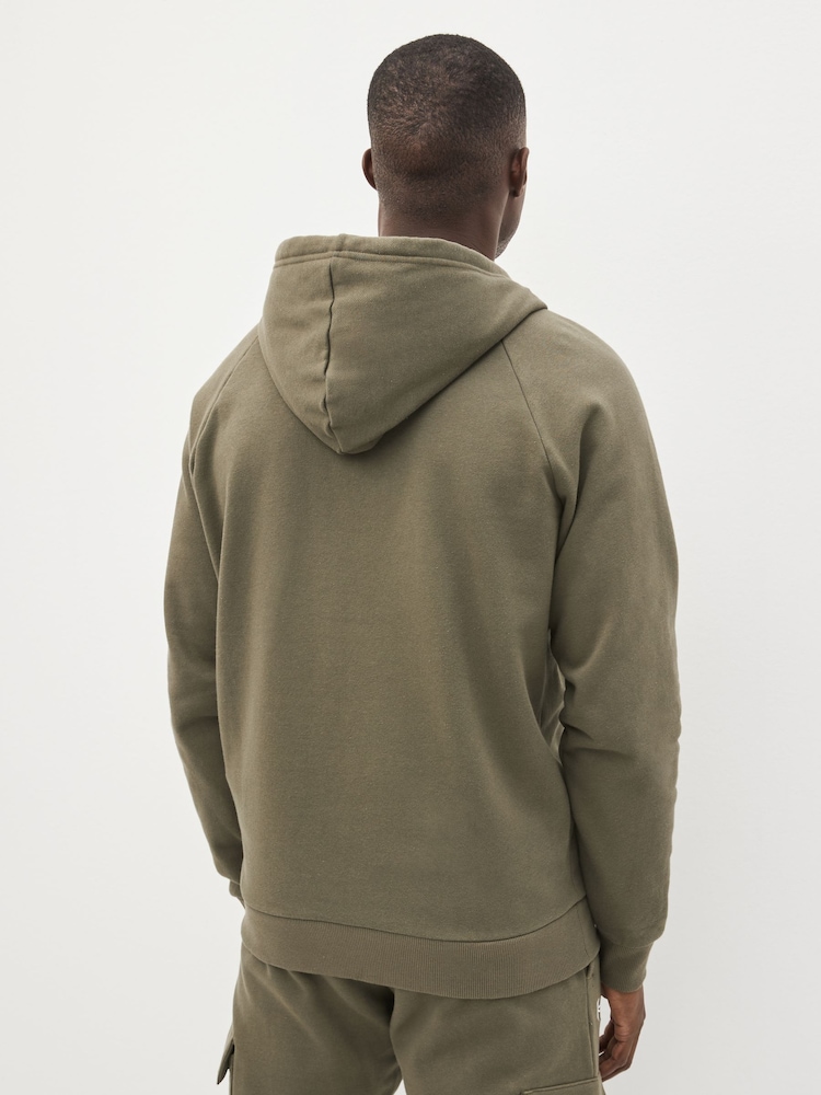 Verde - Sudadera con capucha de polar Rival de Under Armour  - Imagen 2 de 6