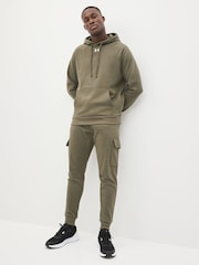 Verde - Sudadera con capucha de polar Rival de Under Armour  - Imagen 3 de 6
