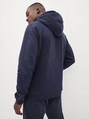 Under Armour Blue Rival Fleece Hoodie - Image 2 of 6