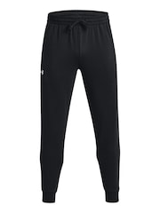 Under Armour Black Rival Fleece Joggers - Image 5 of 6