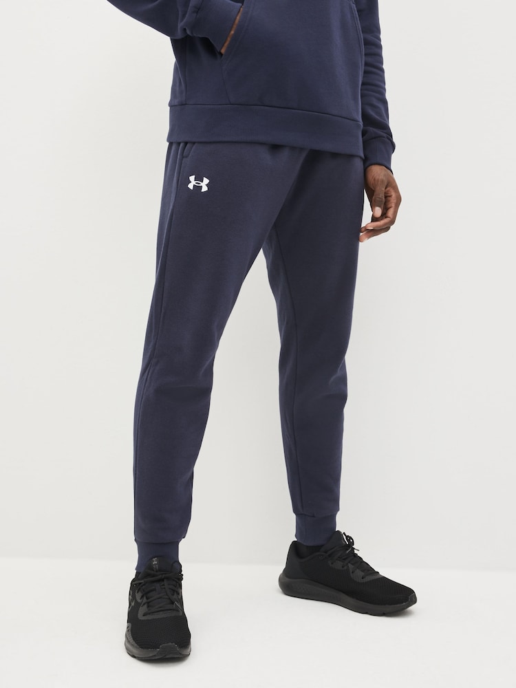 Under Armour Blue Rival Fleece Joggers - Image 1 of 5