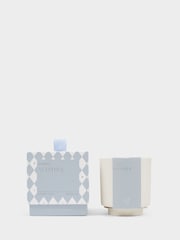 Katie Loxton Winter Wishes Frosted Pine and Cedarwood Ceramic Sentiment Candle - Image 1 of 5
