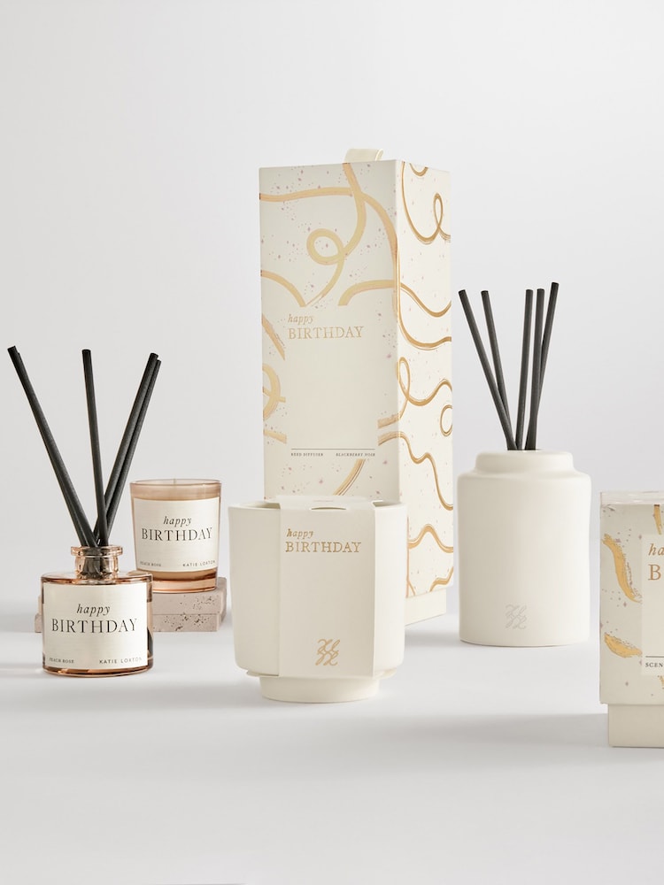 Katie Loxton Happy Birthday Blackberry Noir Reed Diffuser - Image 2 of 5 Katie Loxton Happy Birthday Blackberry Noir Reed Diffuser - Image 2 of 5