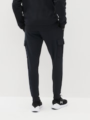 Under Armour Black Rival Fleece Cargo Joggers - Image 2 of 6