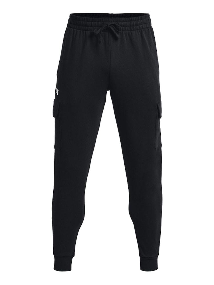 Buy Under Armour Black Rival Fleece Cargo Joggers from Next USA
