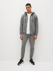Under Armour Grey Rival Fleece Cargo Joggers - Image 3 of 7