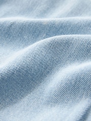 Bleach-Waschung - Own. Kurzer Denim-Overall - Bild 4 von 16