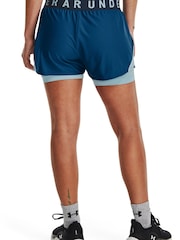 Dunkelblau - Under Armour – 2-In-1 Shorts - Bild 2 von 6
