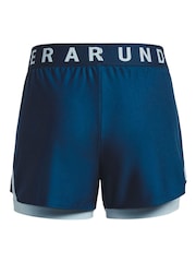 Dunkelblau - Under Armour – 2-In-1 Shorts - Bild 6 von 6