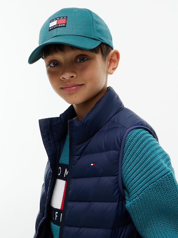 Tommy Hilfiger Blue Heritage Flag Cap - Image 5 of 5