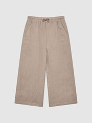 Reiss Cleo Leinenhose mit Kordelzug - Bild 2 von 6