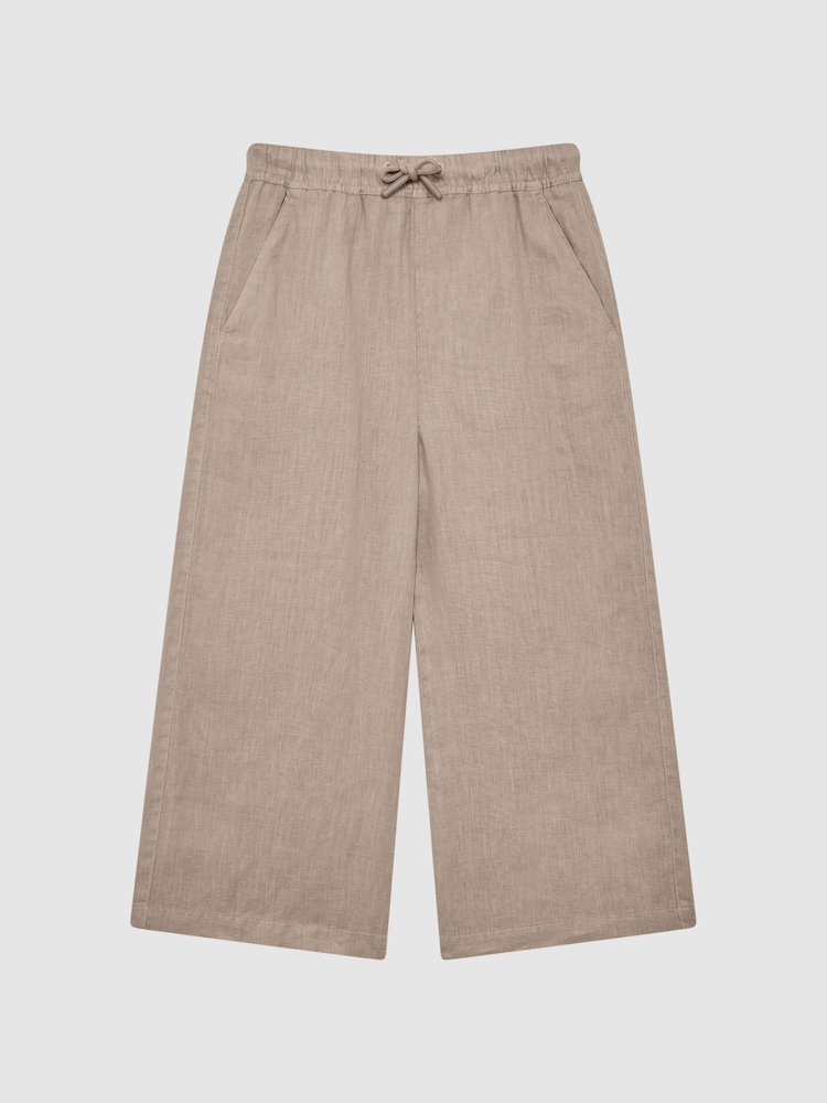 Reiss Cleo Leinenhose mit Kordelzug - Bild 2 von 6