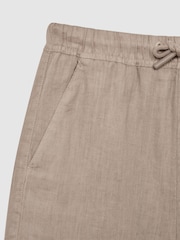 Reiss Cleo Leinenhose mit Kordelzug - Bild 6 von 6