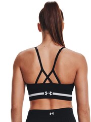 Under Armour Black Seamless Low Long Bra - Image 10 of 12