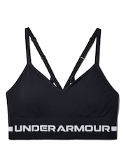 Under Armour Black Seamless Low Long Bra - Image 11 of 12