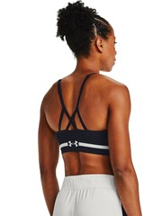 Under Armour Black Seamless Low Long Bra - Image 4 of 12