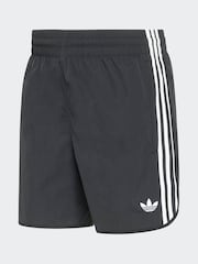 adidas originals Black Sprinter Shorts - Image 6 of 6