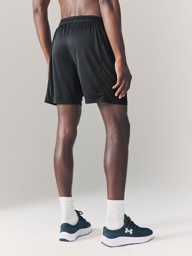 Under Armour Black/White Challenger Knit Shorts - Image 2 of 5