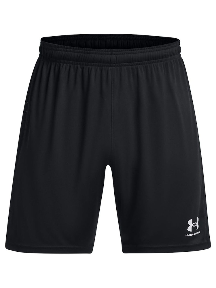Under Armour Black/White Challenger Knit Shorts - Image 4 of 5