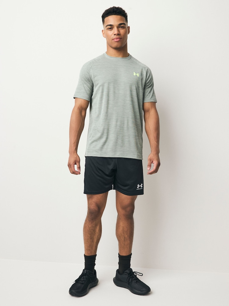 Under Armour Black/White Challenger Knit Shorts - Image 7 of 7