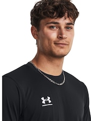 Under Armour Black Challenger Train Short Sleeve T-Shirt - Image 4 of 6