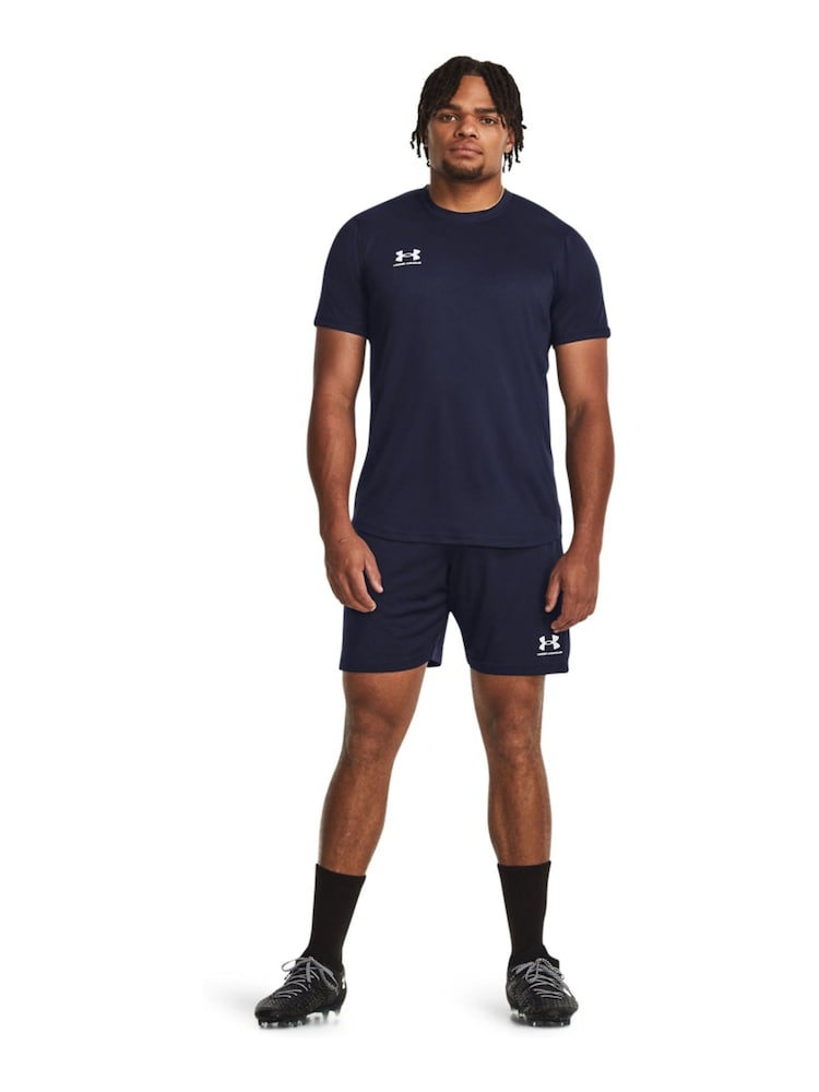 Blauw - Under Armour Challenger Train T-shirt met korte mouwen - Image 3 of 4