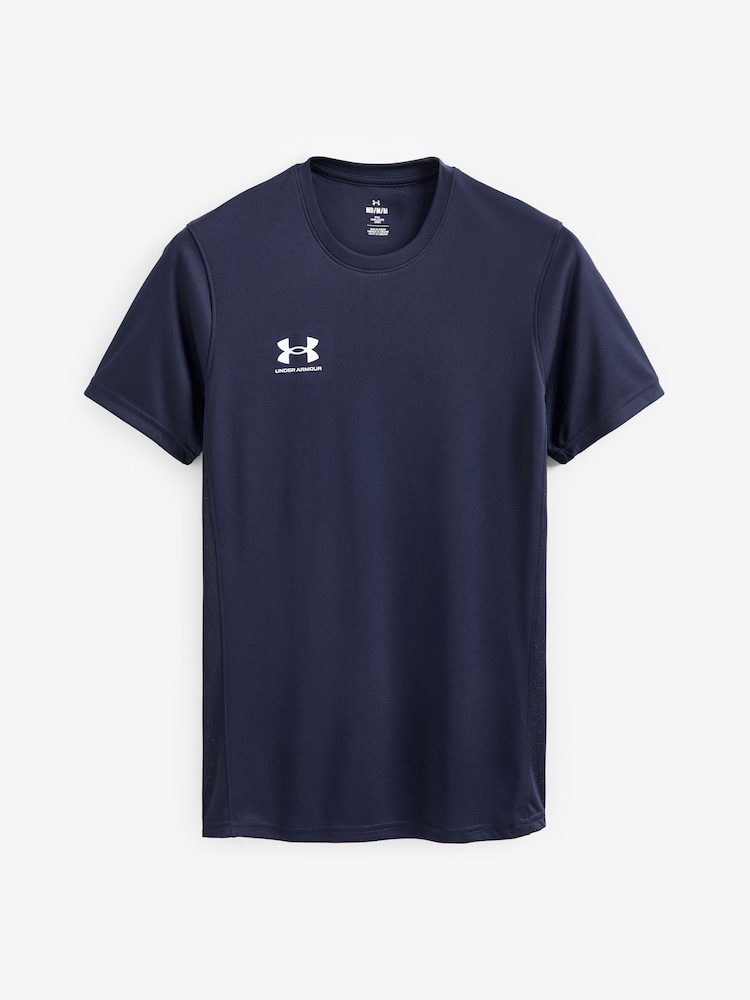 Under Armour Blue Challenger Train Short Sleeve T-Shirt - Image 4 of 4
