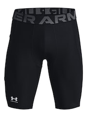 Under Armour Black Heat Gear Long Shorts - Image 6 of 7