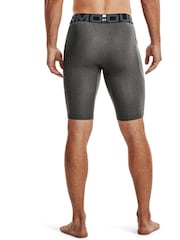 Under Armour Grey Heat Gear Long Shorts - Image 2 of 8