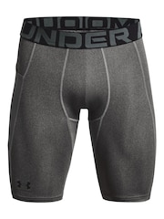 Under Armour Grey Heat Gear Long Shorts - Image 7 of 8