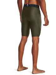 Under Armour Green Heat Gear Armour Long Shorts - Image 2 of 6