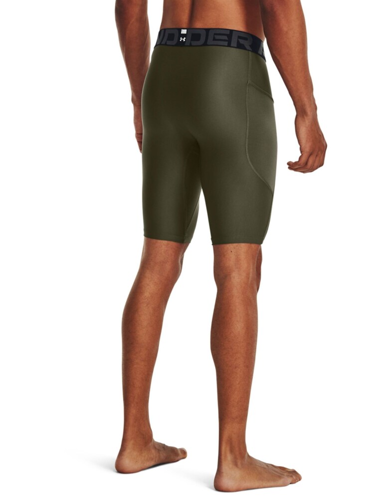 Under Armour Green Heat Gear Armour Long Shorts - Image 2 of 6