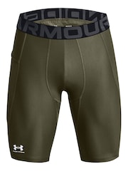 Under Armour Green Heat Gear Armour Long Shorts - Image 5 of 6