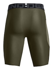 Under Armour Green Heat Gear Armour Long Shorts - Image 6 of 6