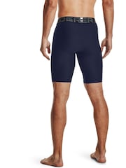 Under Armour Blue Heat Gear Armour Long Shorts - Image 2 of 6
