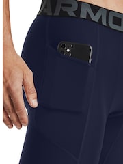 Under Armour Blue Heat Gear Armour Long Shorts - Image 4 of 6