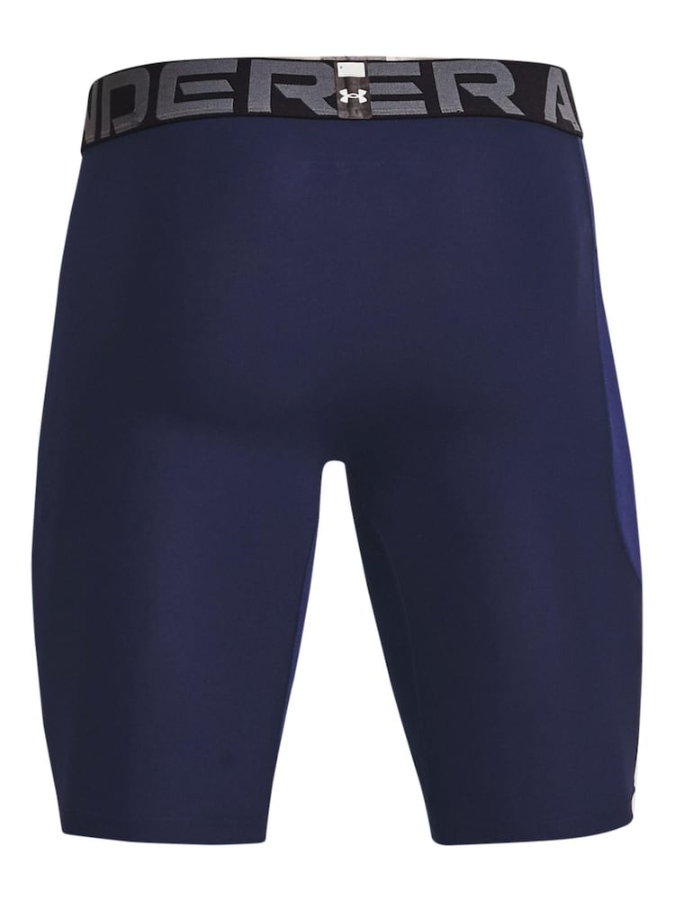 Under Armour Blue Heat Gear Armour Long Shorts - Image 6 of 6