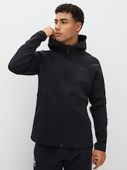 Under Armour Black Unstoppable Zip-Up Hoodie - Image 5 of 6