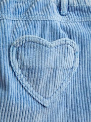 JoJo Maman Bébé Dusky Blue Cord Trousers - Image 4 of 4