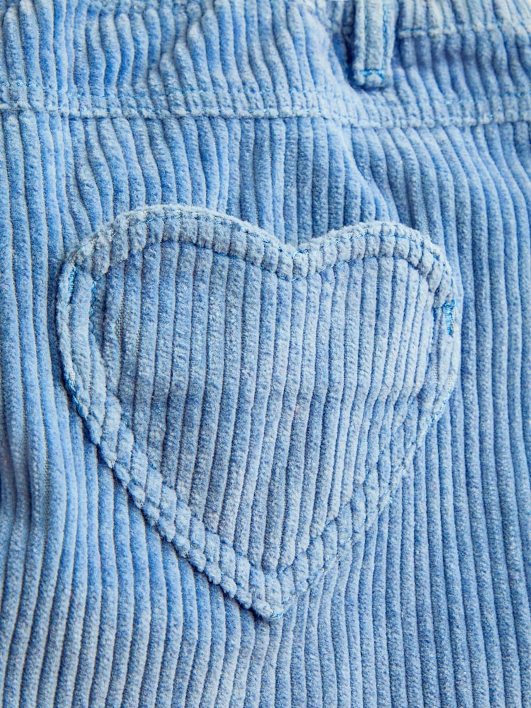 JoJo Maman Bébé Dusky Blue Cord Trousers - Image 4 of 4 JoJo Maman Bébé Dusky Blue Cord Trousers - Image 4 of 4