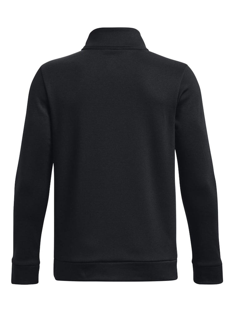 Under Armour Black Fleece 1/4 Zip Sweater - Image 2 of 2