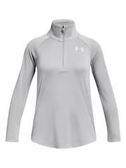 Under Armour Tech Sweatshirt mit Grafik und 1/2-Reißverschluss - Bild 1 von 2
