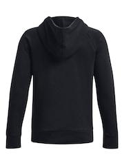 Under Armour Black Rival Fleece Hoodie - Image 5 of 5