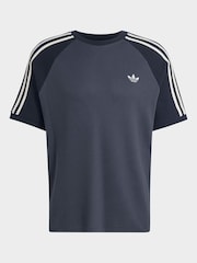 adidas originals Grey/Black Cali Waffle T-shirt - Image 5 of 5