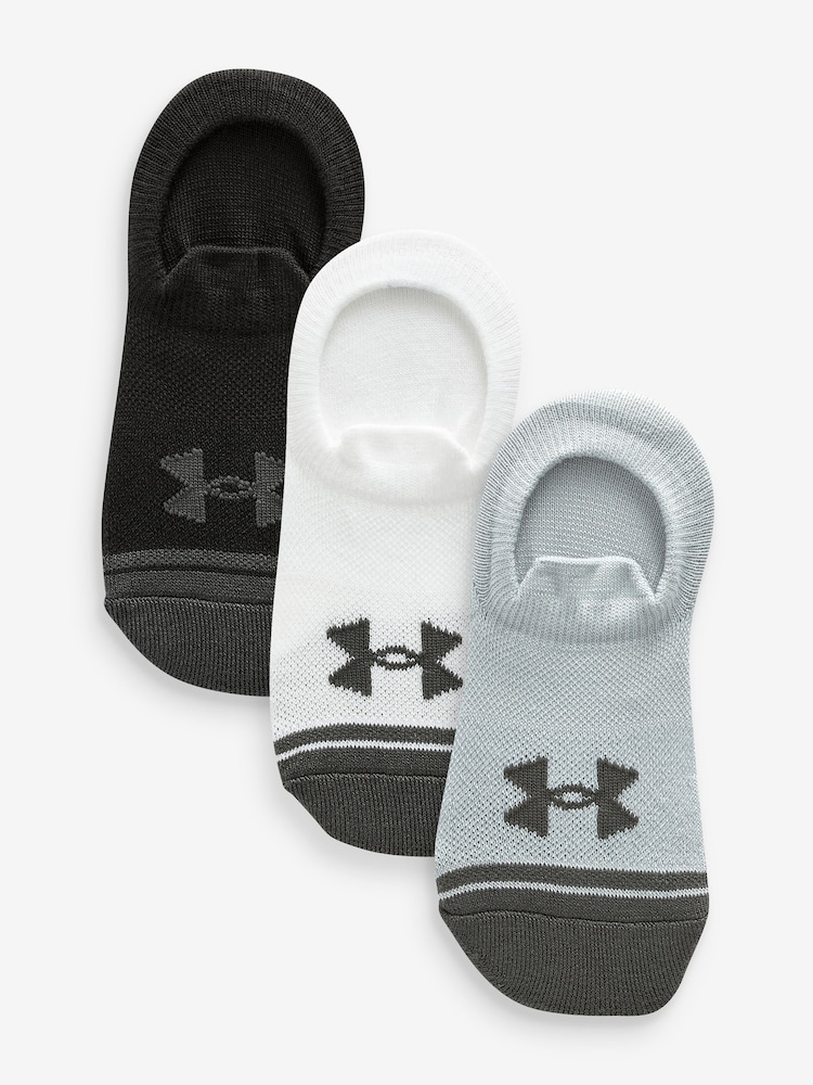 رمادي - حزمة جوارب Performance Tech من Under Armour من 3 قطع - صورة 1 من 4 رمادي - حزمة جوارب Performance Tech من Under Armour من 3 قطع - صورة 1 من 4