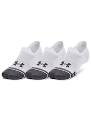 Under Armour White Performance Tech Socks 3 Pack - Image 1 of 4