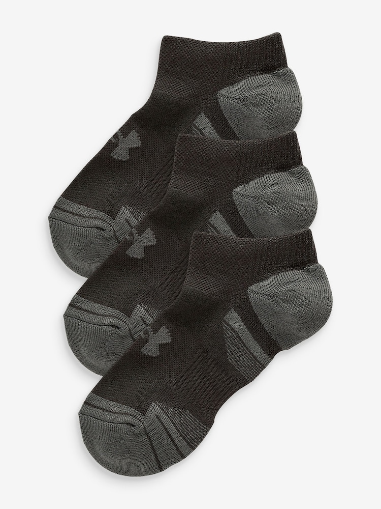Under Armour Black Performance Tech Socks 3 Pack - Image 1 of 2