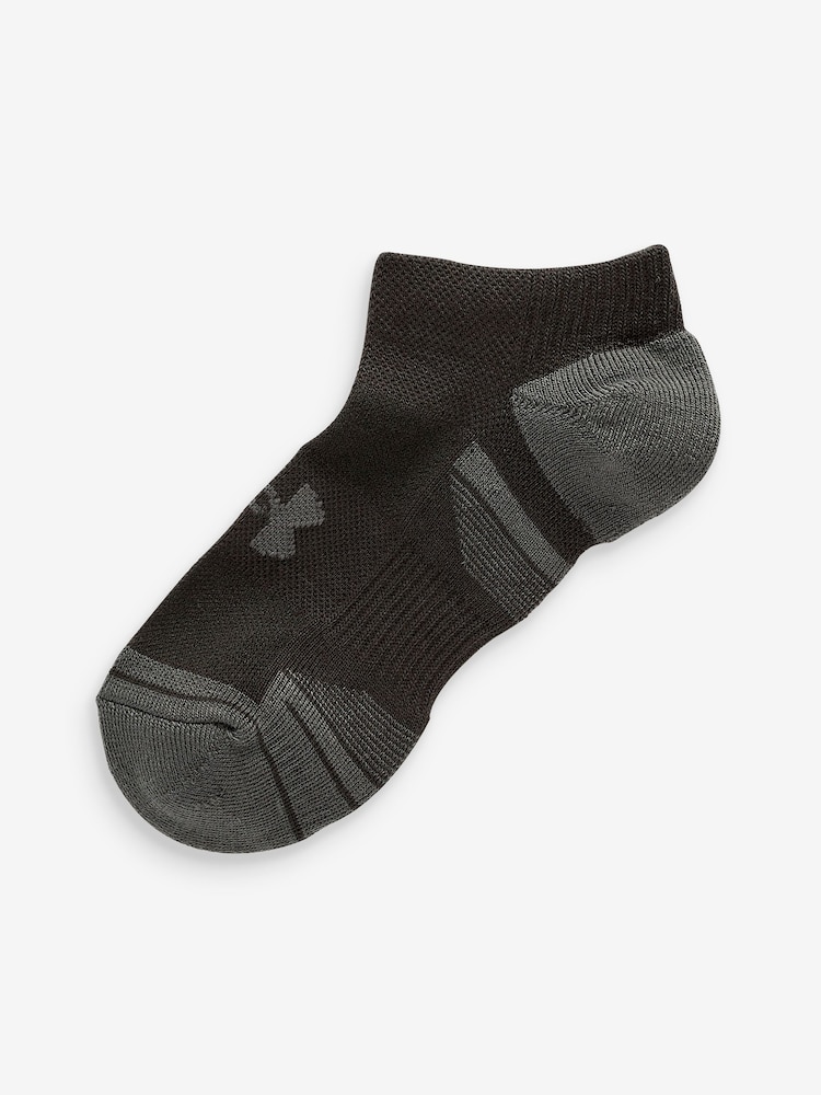 Under Armour Black Performance Tech Socks 3 Pack - Image 2 of 2