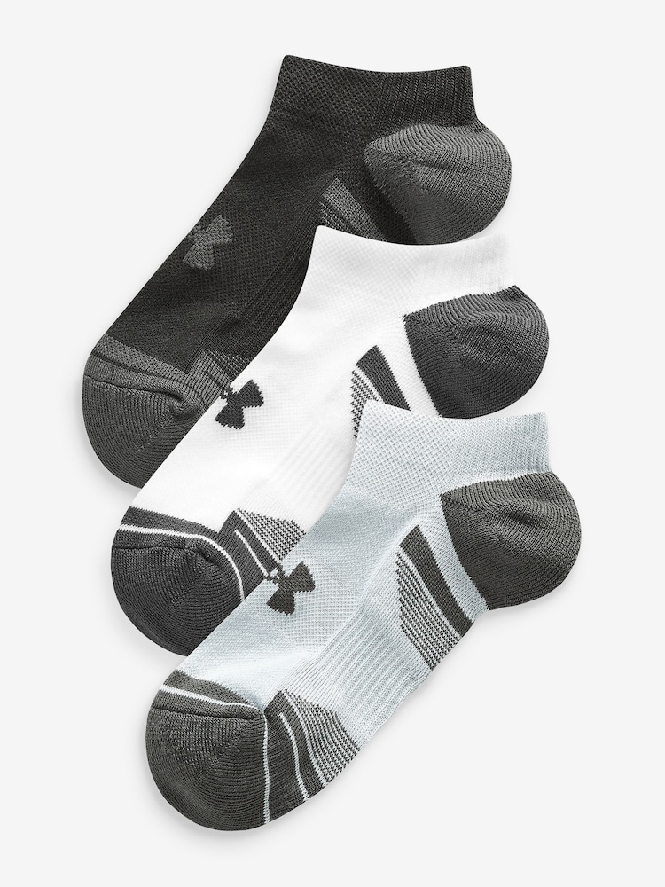 رمادي - حزمة جوارب Performance Tech من Under Armour من 3 قطع - صورة 1 من 4 رمادي - حزمة جوارب Performance Tech من Under Armour من 3 قطع - صورة 1 من 4