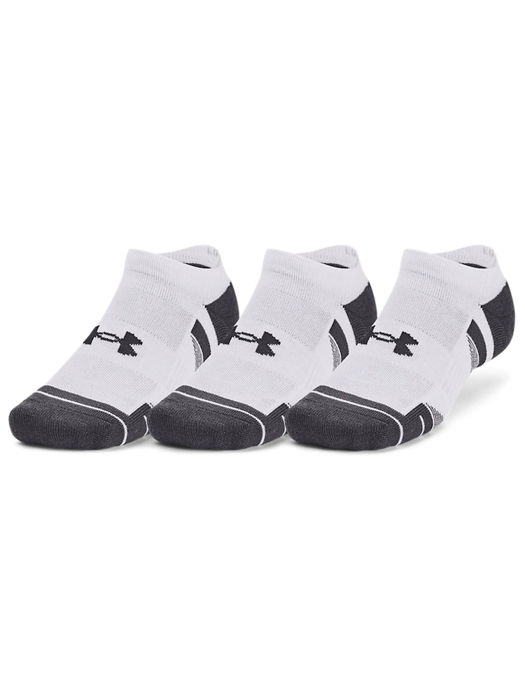 أبيض - حزمة جوارب Performance Tech من Under Armour من 3 قطع - صورة 1 من 5 أبيض - حزمة جوارب Performance Tech من Under Armour من 3 قطع - صورة 1 من 5